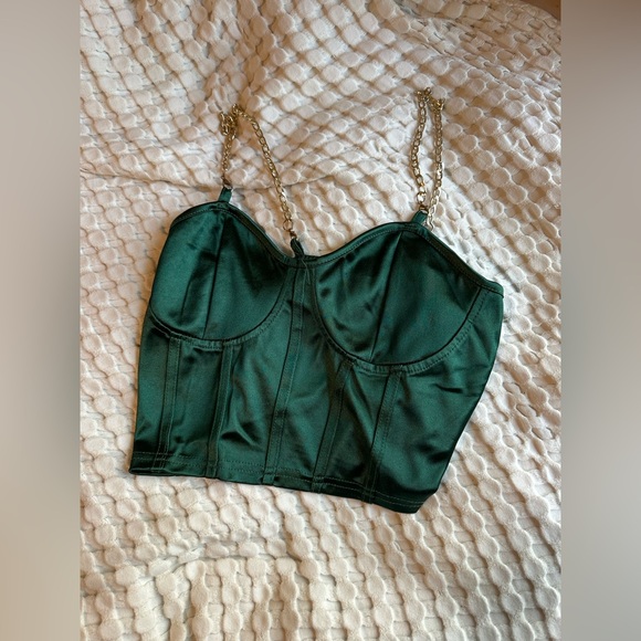 Green crop tops - Picture 4 of 5